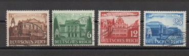 Michel Nr. 764 - 767, Frühjahrsmesse gestempelt.